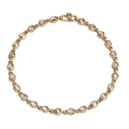 Diya 18ct Gold Uncut Polki Diamond Bracelet Diya 18ct Gold Uncut Polki Diamond Bracelet