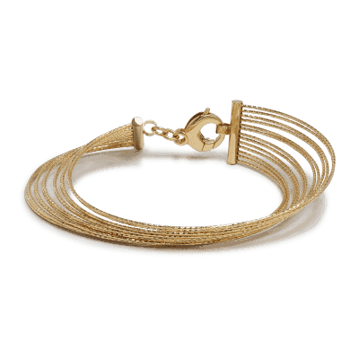 18 ct Yellow Gold Layered Bracelet 18 ct Yellow Gold Layered Bracelet