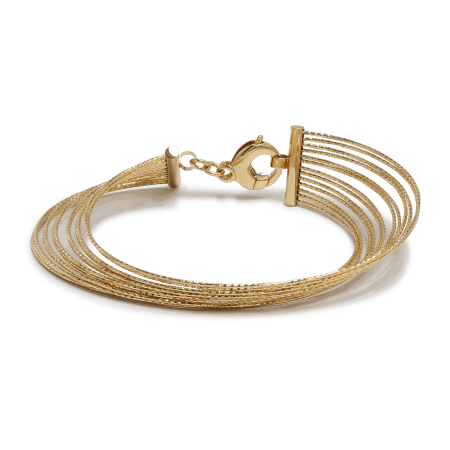 18 ct Yellow Gold Layered Bracelet 18 ct Yellow Gold Layered Bracelet