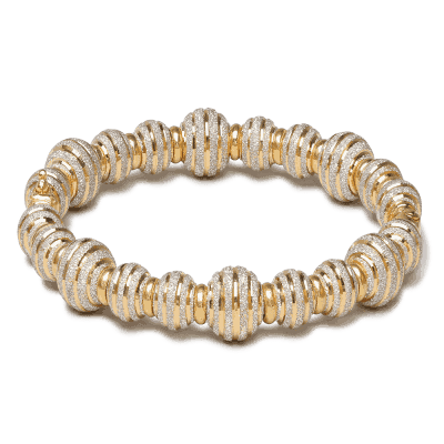 22ct Gold Rhodium Plated Sparkle Kada Bangle 22ct Gold Rhodium Plated Sparkle Kada Bangle