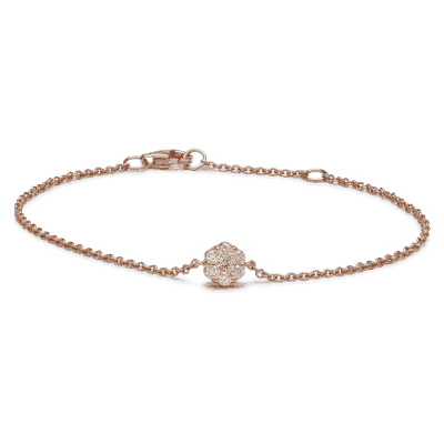 Diamond Blossom Bracelet in 18ct Rose Gold Diamond Blossom Bracelet in 18ct Rose Gold