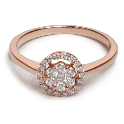 Rose Gold Diamond Ring Rose Gold Diamond Ring