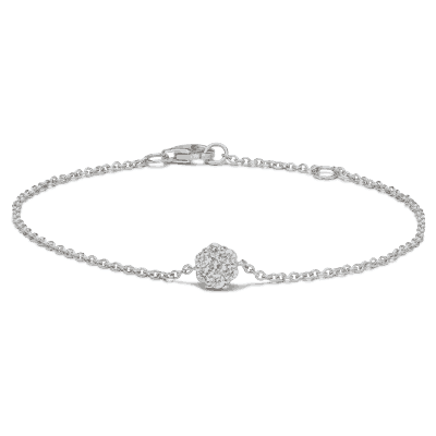 18ct White Gold Diamond Bracelet 18ct White Gold Diamond Bracelet