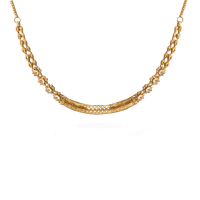 Polki Kundan Bridal Necklace in 22ct Gold Polki Kundan Bridal Necklace in 22ct Gold