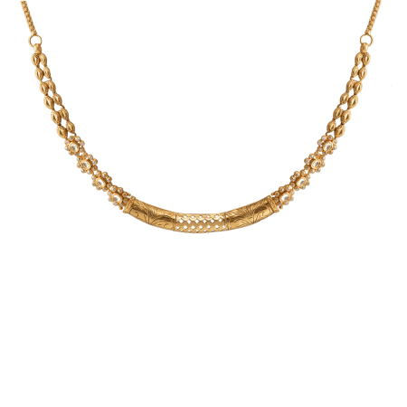 Polki Kundan Bridal Necklace in 22ct Gold Polki Kundan Bridal Necklace in 22ct Gold