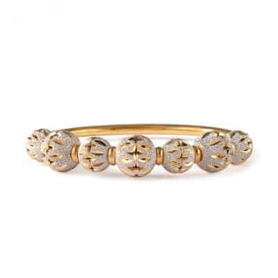 22ct Gold Sparkle Bangle Bracelet 22ct Gold Sparkle Bangle Bracelet