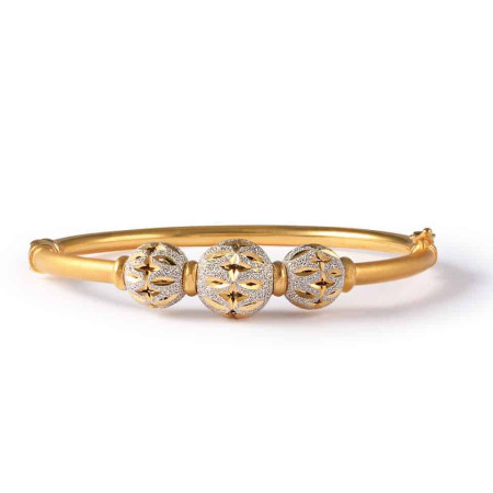 22ct Gold Sparkle Bangle Bracelet 22ct Gold Sparkle Bangle Bracelet