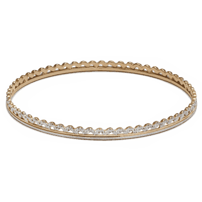 22ct Gold Bangle Rhodium Plated 22ct Gold Bangle Rhodium Plated