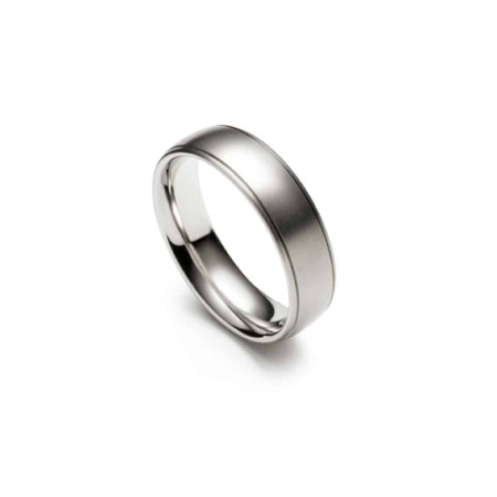 Twin Groove Christian Bauer Wedding Band Ring Twin Groove Christian Bauer Wedding Band Ring