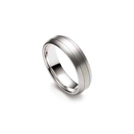 Twin Groove Christian Bauer Wedding Band Ring Twin Groove Christian Bauer Wedding Band Ring
