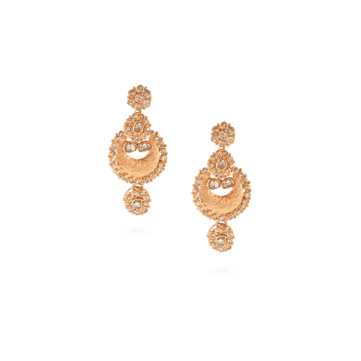 Anusha 22ct Uncut Polki Diamond Earrings Anusha 22ct Uncut Polki Diamond Earrings
