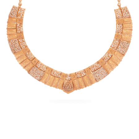 Anusha 22ct Uncut Polki Diamond Necklace Anusha 22ct Uncut Polki Diamond Necklace