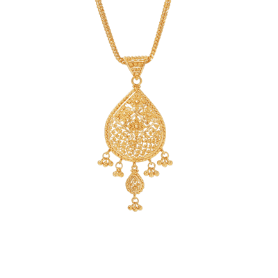 Jali 22ct Gold Filigree Pendant Jali 22ct Gold Filigree Pendant
