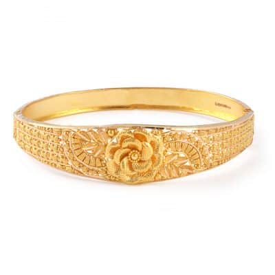 Jali 22ct Gold Filigree Bangle Jali 22ct Gold Filigree Bangle