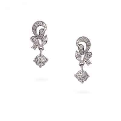 18ct White Gold Earrings 18ct White Gold Earrings