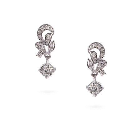 18ct White Gold Earrings 18ct White Gold Earrings