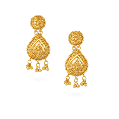 Classic Teardrop Filigree Earrings