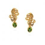 22ct Gold Polki Diamant-Ohrringe