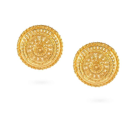 Filigree Jali Earrings in 22ct Gold Filigree Jali Earrings in 22ct Gold