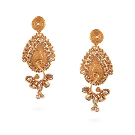 Anusha 22ct Polki Light Earring 9 Anusha 22ct Polki Light Earring 9