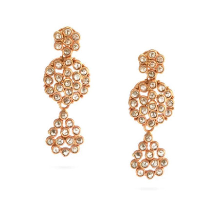Anusha 22ct Polki Light Earring 6.4 Anusha 22ct Polki Light Earring 6.4