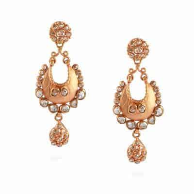 Diya 22ct Uncut Polki Diamond Earrings Diya 22ct Uncut Polki Diamond Earrings