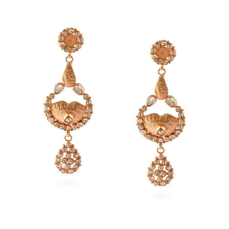 Anusha 22ct Polki Light Earring 7.5 Anusha 22ct Polki Light Earring 7.5