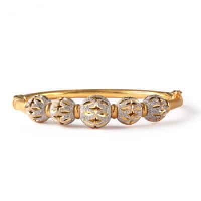 22ct Gold Sparkle Bangle 22ct Gold Sparkle Bangle