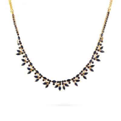 22ct Gold Sapphire Necklace 22ct Gold Sapphire Necklace
