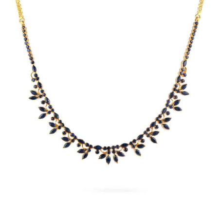 22ct Gold Sapphire Necklace 22ct Gold Sapphire Necklace