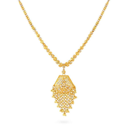 Jali 22ct Gold Filigree Necklace Jali 22ct Gold Filigree Necklace