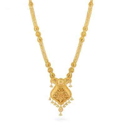 Jali 22ct Gold Filigree Necklace Jali 22ct Gold Filigree Necklace