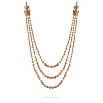 Anusha 22ct Uncut Polki Diamond Necklace Anusha 22ct Uncut Polki Diamond Necklace