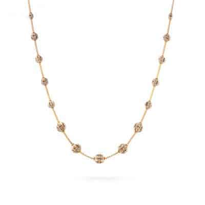 22ct Yellow Gold Sparkle Necklace