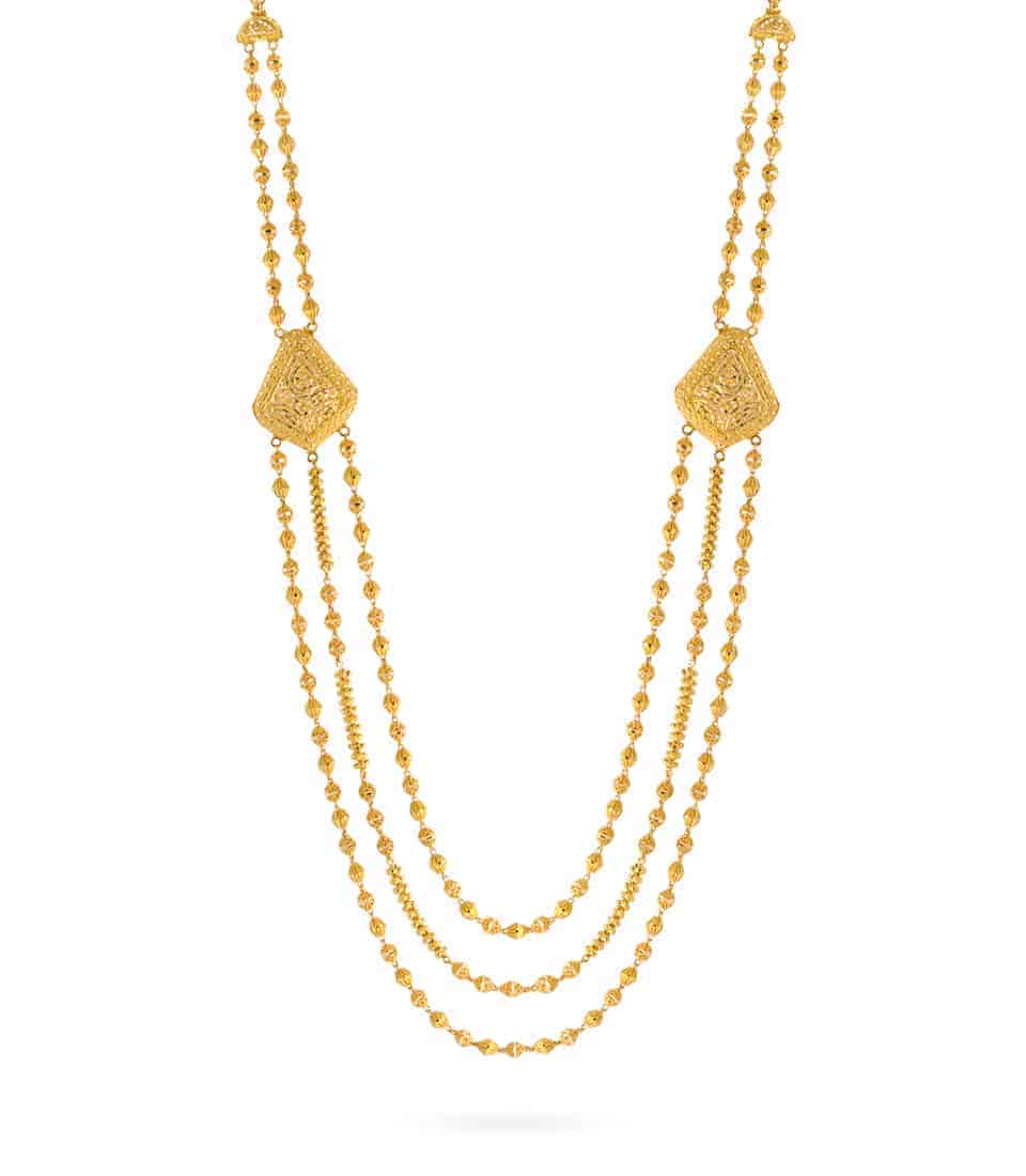 22 ayar altın Jali katmanlı boncuk kolye 22 ayar altın Jali katmanlı boncuk kolye