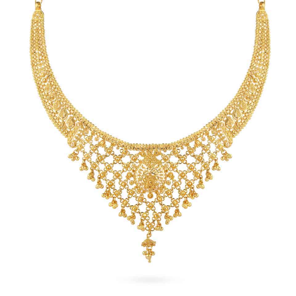 22 Carat Gold Indian Bridal Necklace £4500.00 (SKU30487)