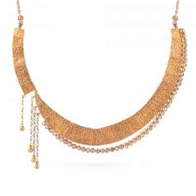 Anusha 22ct Uncut Polki Diamond Necklace Anusha 22ct Uncut Polki Diamond Necklace