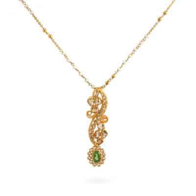 22ct Gold Polki Pendant 22ct Gold Polki Pendant