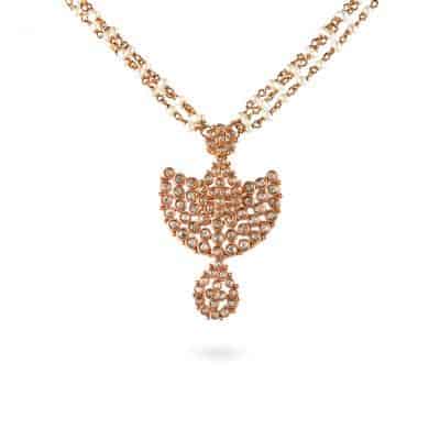 Diya 22ct Uncut Polki Diamond Necklace