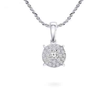 18ct White Gold Pendant