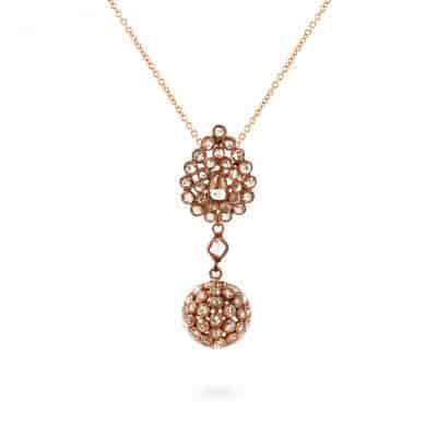 Diya 18ct Uncut Polki Diamond Pendant