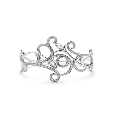 18ct Gold Wildflower Bangle | Floralia Collection 18ct Gold Wildflower Bangle | Floralia Collection