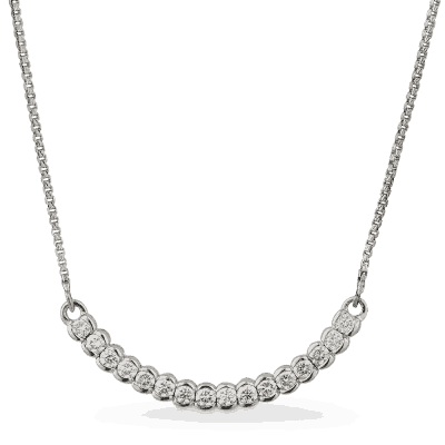 18k White Gold Diamond Necklace 18k White Gold Diamond Necklace