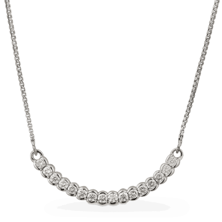 18k White Gold Diamond Necklace 18k White Gold Diamond Necklace