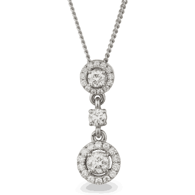 18ct Diamond Pendant