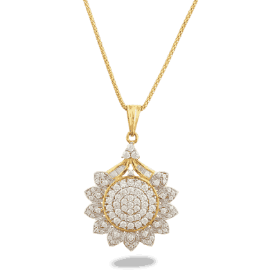 22ct Gold Floral Pendant 22ct Gold Floral Pendant
