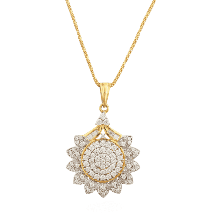 22ct Gold Floral Pendant 22ct Gold Floral Pendant