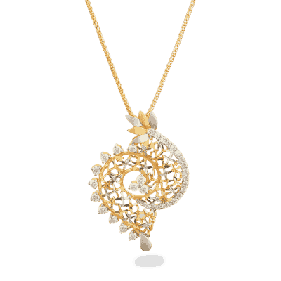 22ct Gold Floral Pendant 22ct Gold Floral Pendant