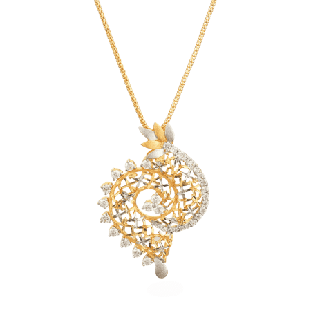 22ct Gold Floral Pendant 22ct Gold Floral Pendant