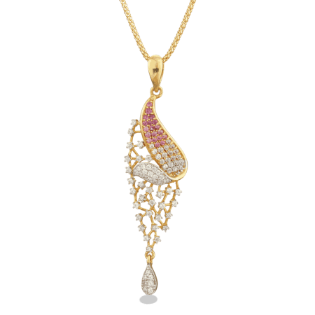 22ct Gold Floral Pendant 22ct Gold Floral Pendant